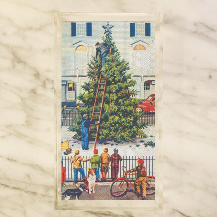 Tree in Town Square Guest/Hostess Napkins – 2 Packets