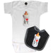 I Love NY White Onesie and Bib Set