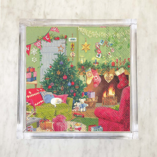 I’ll Be Home For Christmas Luncheon Napkins