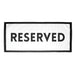 Reserved Beach Towel