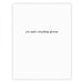 Minimalist letterpressed greeting cards featuring heartfelt messages such as "can I keep you?" and "you make everything glorious," printed on premium paper with elegant typography.