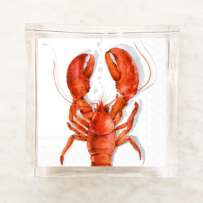 Red Lobster Cocktail Paper Napkins – 2 Packets
