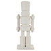 Decorative wicker nutcracker display