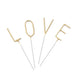 LOVE Big Golden Sparklers