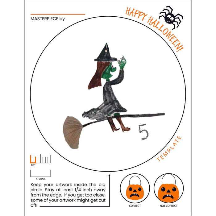 Make Your Own Melamine Plate - Upload Your Own Artwork - Halloween Edition