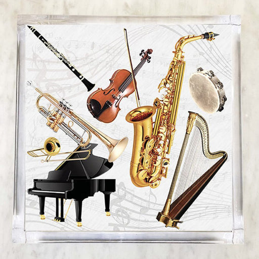 Music Instruments Luncheon Paper Napkins