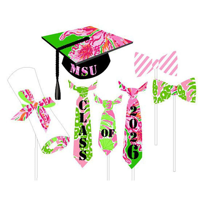 Palm Beach Graduation Photo Props Custom File