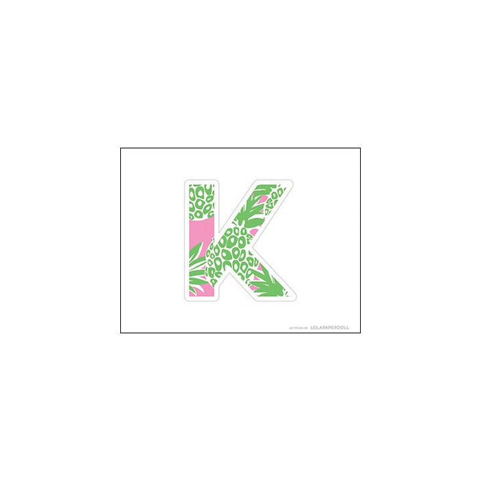 Palm Beach Pineapple Alphabet Letters for Banners