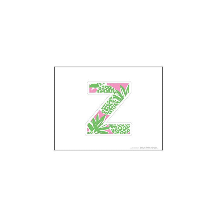 Palm Beach Pineapple Alphabet Letters for Banners