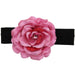 Peony flower headbands in white and pink – kids hair accessory from Modern Lola