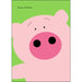 Birthday Party Greeting Card Collection set of 12 with colorful illustrated animal characters by Miya and Me