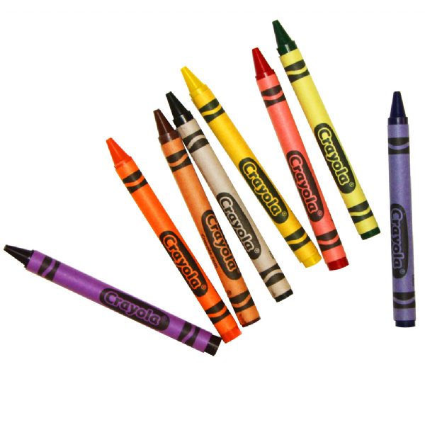 Crayons included with kids pirate to-go bag