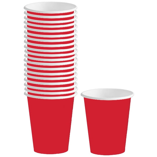 Red paper cups 