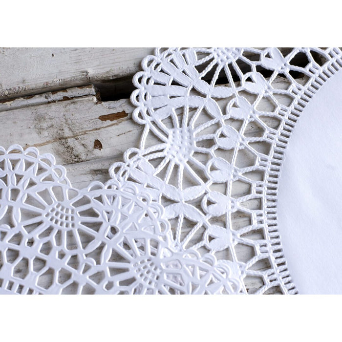 Romantic White Lace Doilies 3 Different Sizes