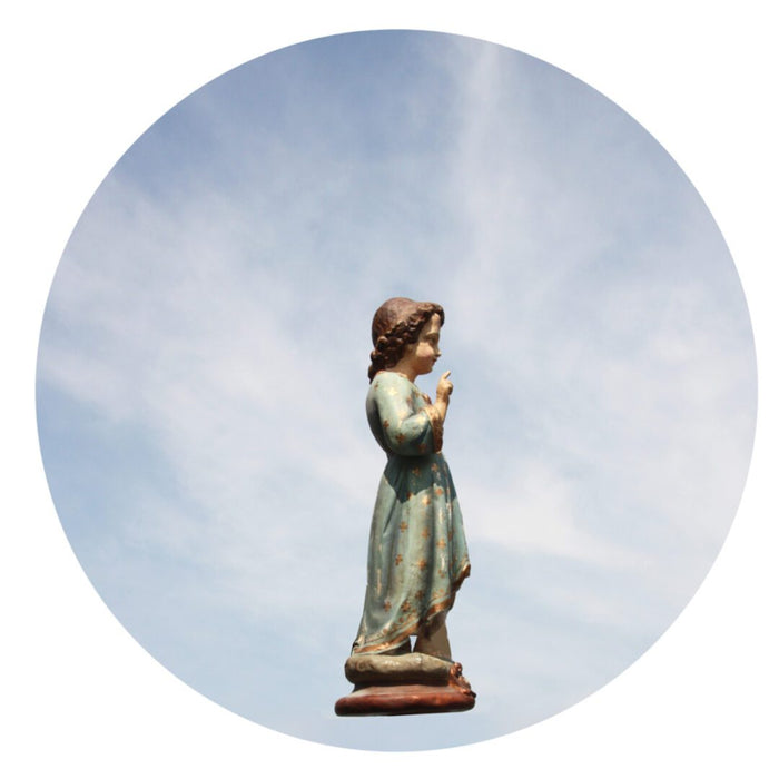 Sacred Heart Child Statuette Tall 16½"