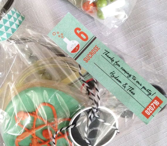 Science Lab Gift Tags - Custom File