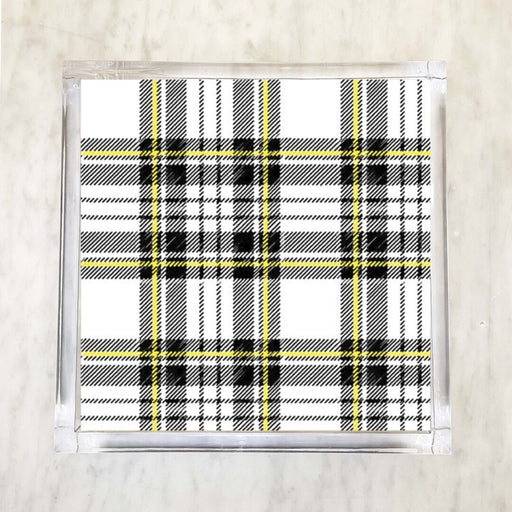Scottish White Lunch Napkins