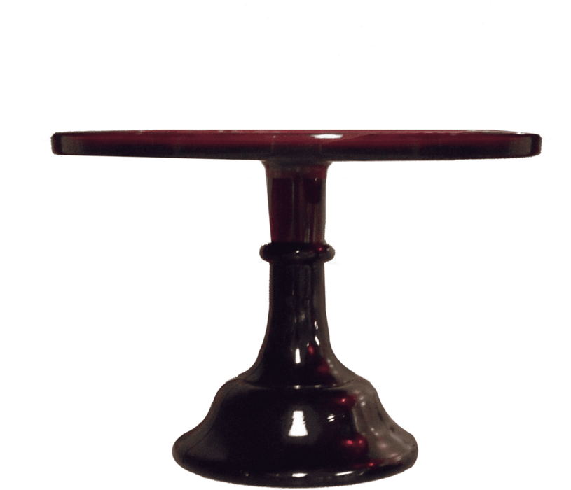 Dark Red 12 Inch Cake Stand