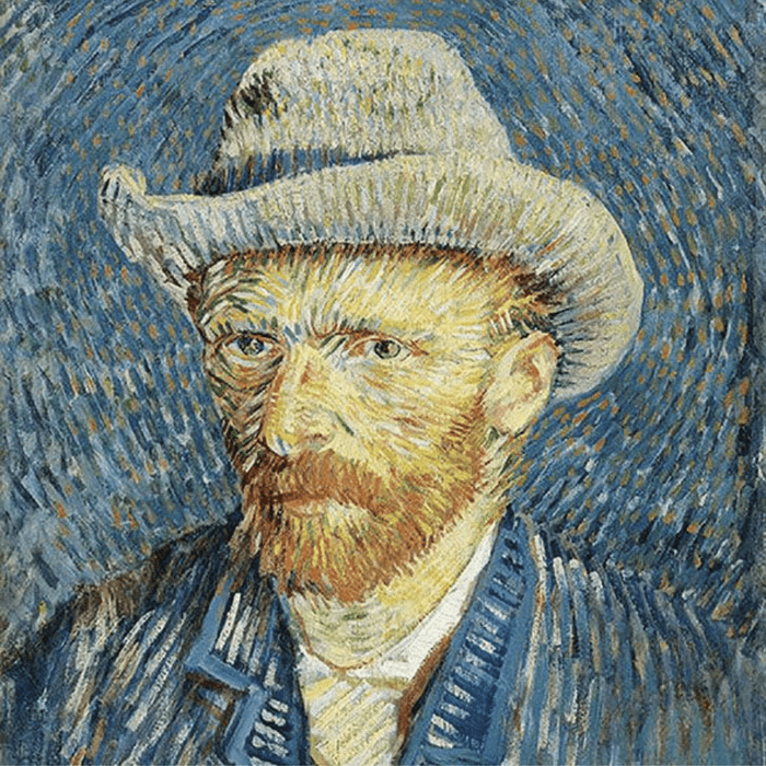 Vincent Van Gogh Self-Portrait Lunch Napkins – 2 Packets
