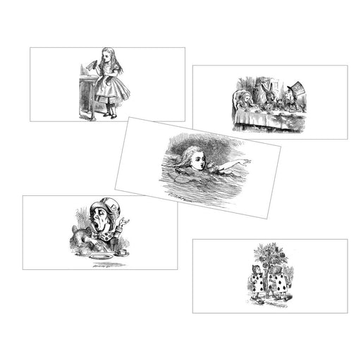 Alice in Wonderland Chocolate Wrappers