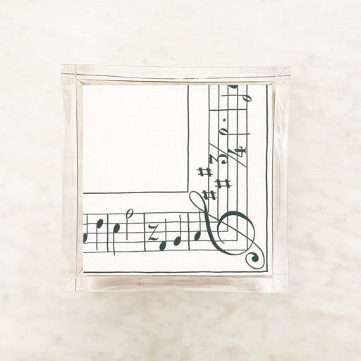 Sonata Musical Notes Cocktail Napkins