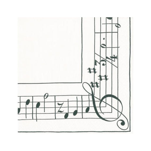 Sonata Musical Notes Cocktail Napkins