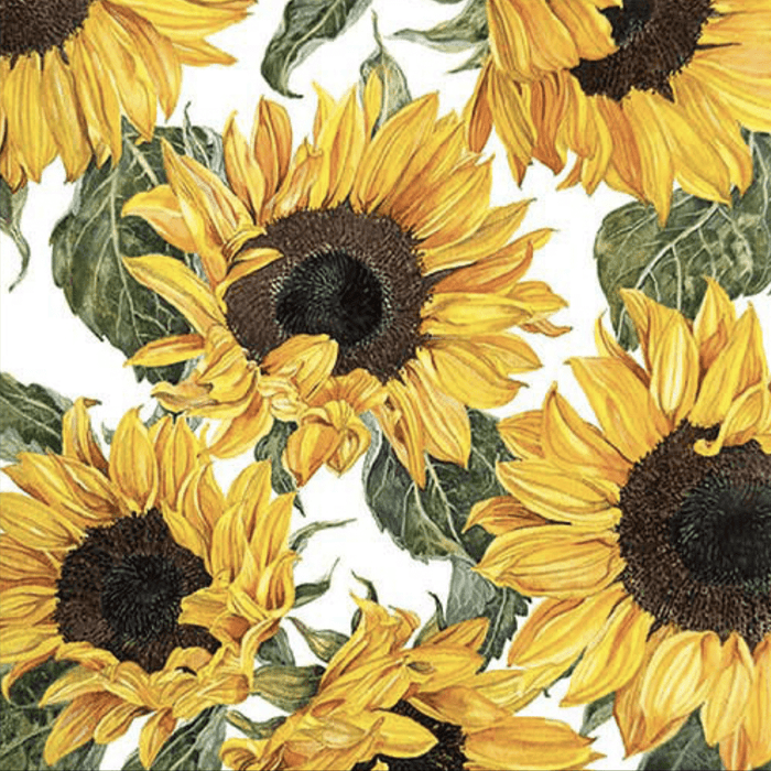 Sunflowers Luncheon Paper Napkins – 2 Packets