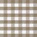 Taupe Grey Gingham Luncheon Napkins