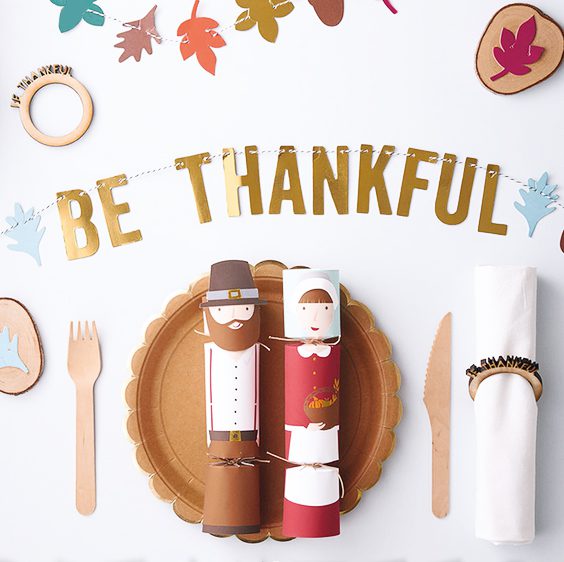 Thankful Wood Napkin Rings