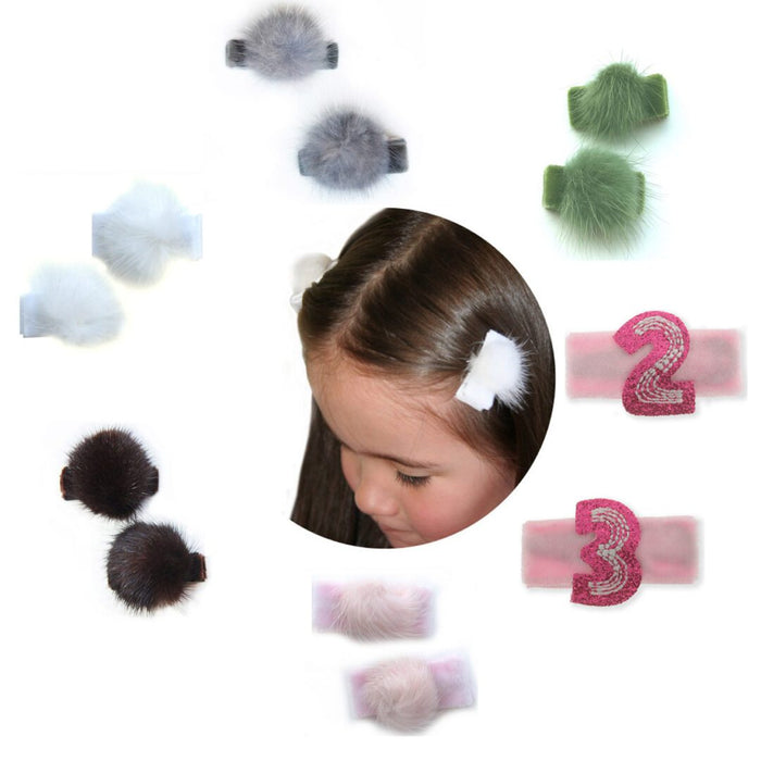 Velvet Hair Clips