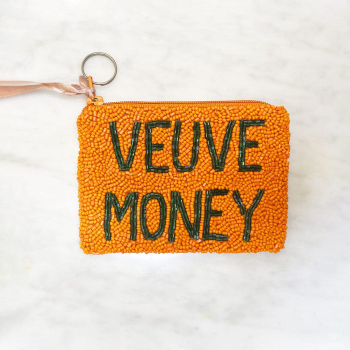 Veuve Money Beaded Coin Purse - SOLD OUT