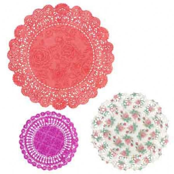 Vintage Chic Printed Doilies