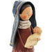 Virgin Mary holding a baby Jesus