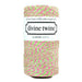 A spool of watermelon bakers twine with pink and green stripes.