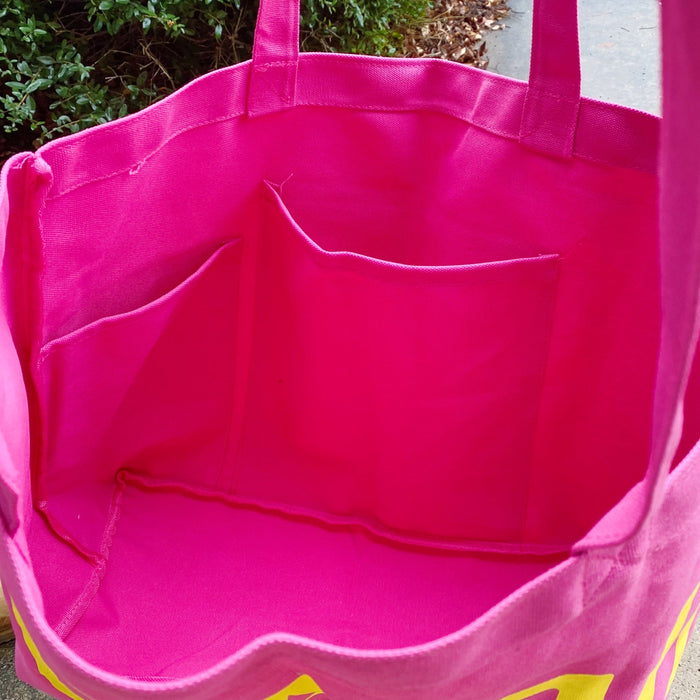 Oversized Beach Canvas Tote
