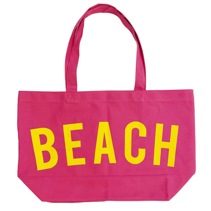 Oversized Beach Canvas Tote