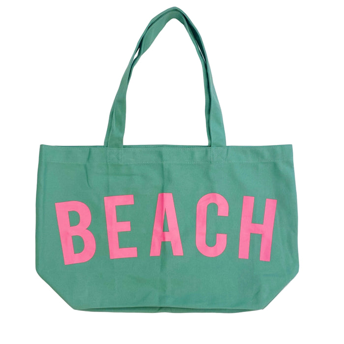 Oversized Beach Canvas Tote