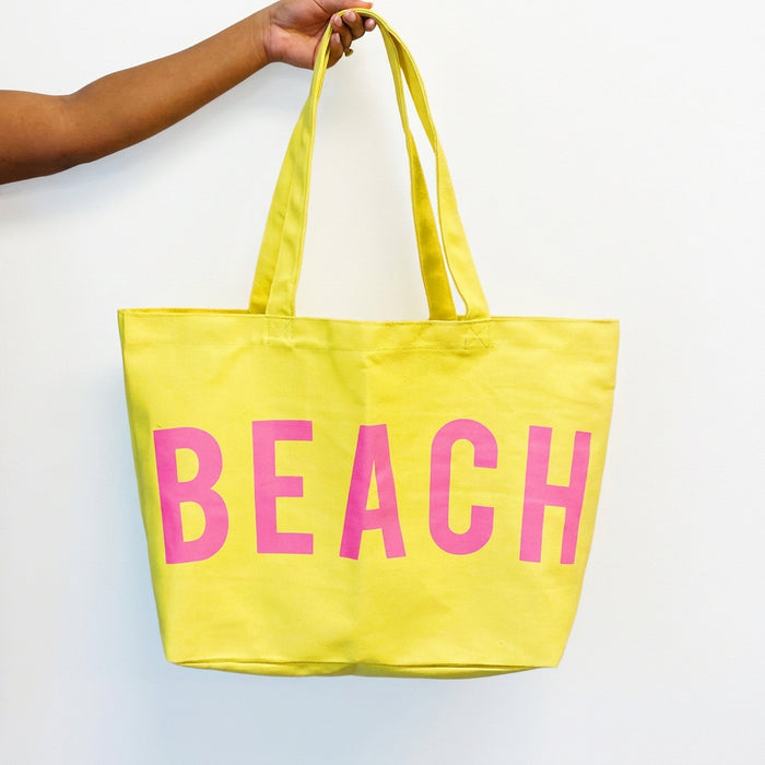 Well Made Beach Canvas Tote