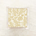 White and Gold Chantilly Lace Cocktail Napkins