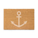 White Anchor doormat
