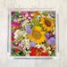 Flower Child Luncheon Napkins, sunflower napkins