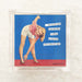 Pack of cocktail napkins with a humorous yoga-themed illustration and a quote.