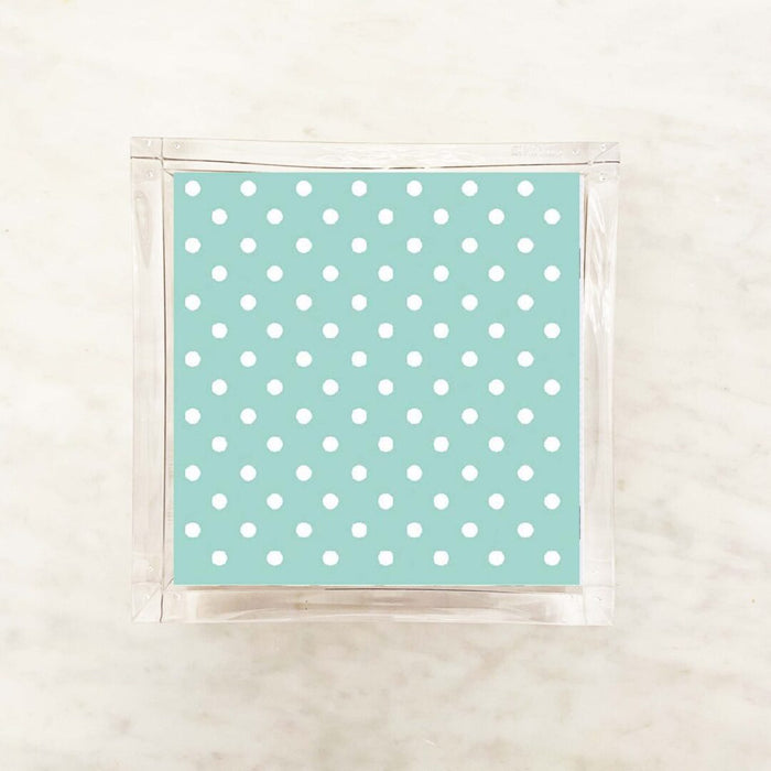 Aqua Blue Cocktail Paper Napkins