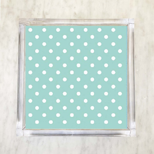 Aqua Blue Luncheon Paper Napkins