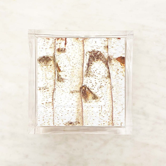 Birch Wood Cocktail Napkins