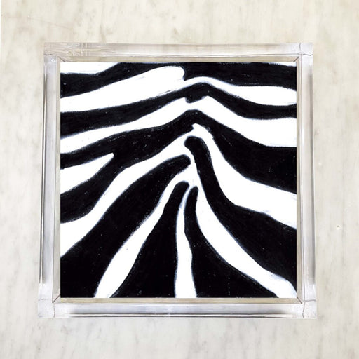 Black and White Zebra Luncheon Napkins