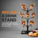 Cocktail tree used to display drinks, desserts, and appetizers for entertaining