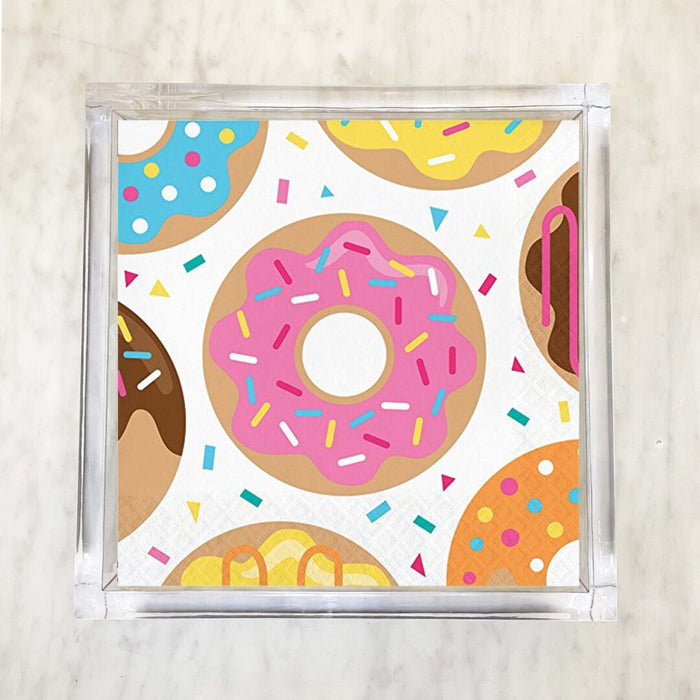Donuts Luncheon Napkins – 2 Packets