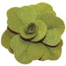 Alana Moss Green Felt Flower Rose