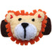 felt lion snap clip for girls